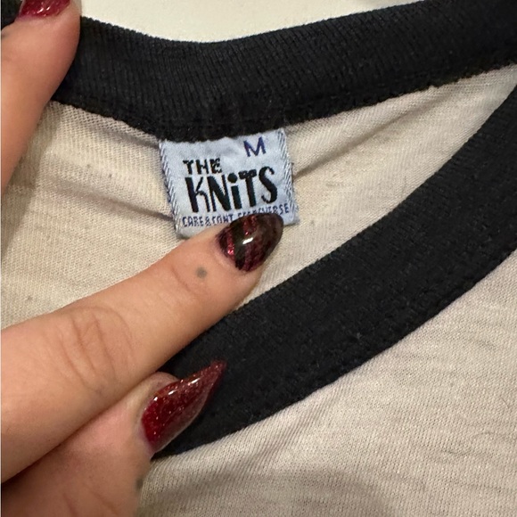 Vintage 1981 The Rolling Stones Tour Baseball Raglan 3/4 Tee Medium - Picture 6 of 6